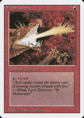 Hálito de Fogo / Firebreathing - Magic: The Gathering - MoxLand